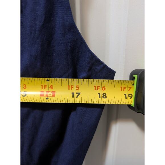 Hanpceirs- Navy Blue Women's Sleeveless Swing 1950s Cocktail Dress Size XL - Picture 6 of 8